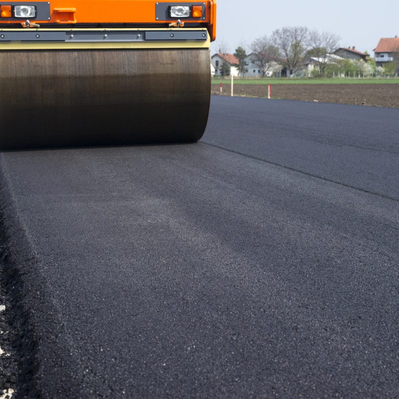 Road construction. Road construction.